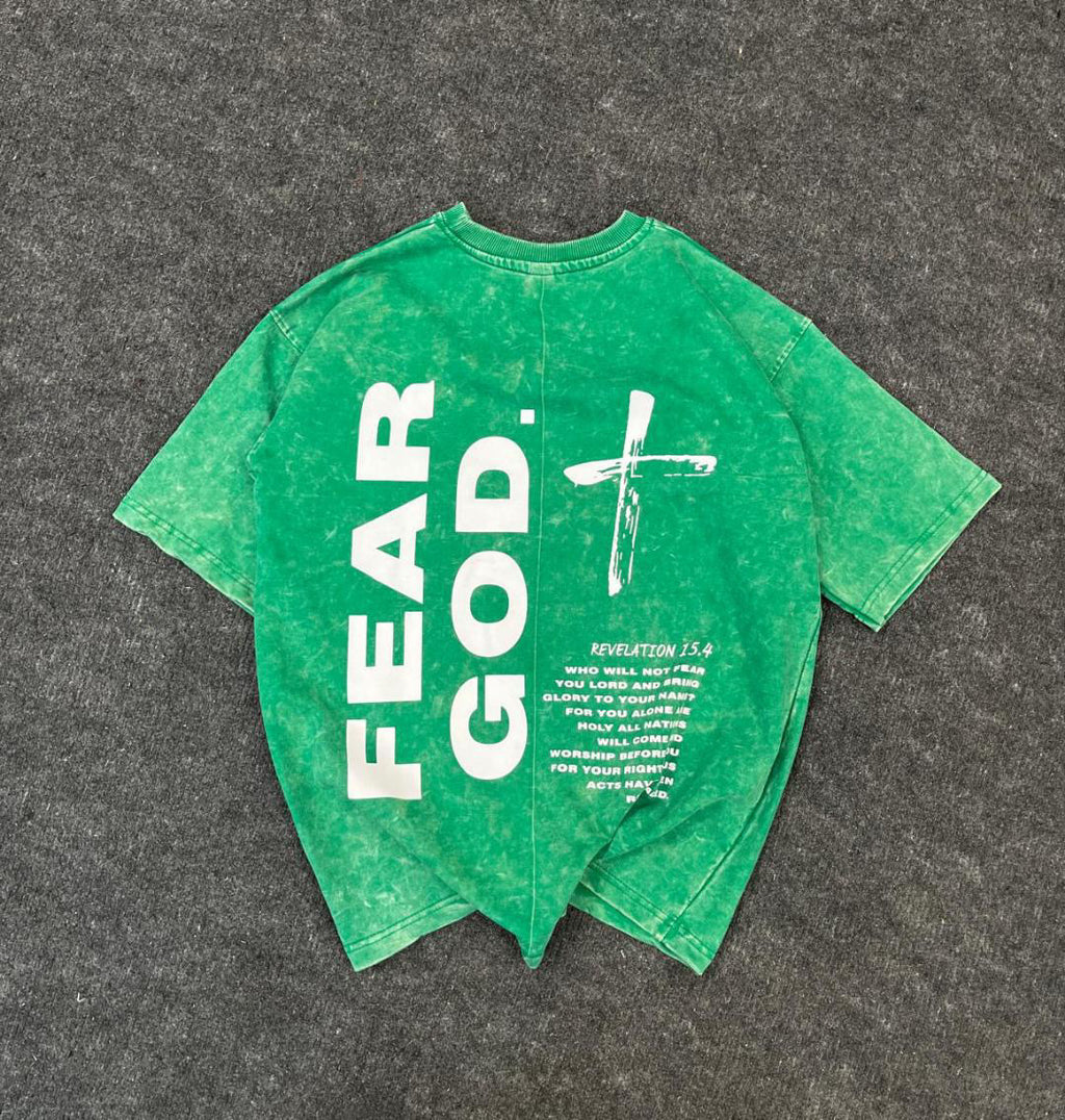 Regne Divine Series Oversized T-Shirt – Fear God Edition
